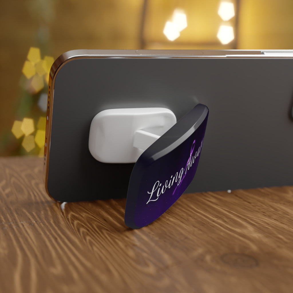 Living Aware Phone Grip & Kickstand — Epilepsy Awareness