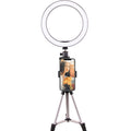 LED Ring Light with Tripod & Bluetooth Remote — 20cm or 26cm