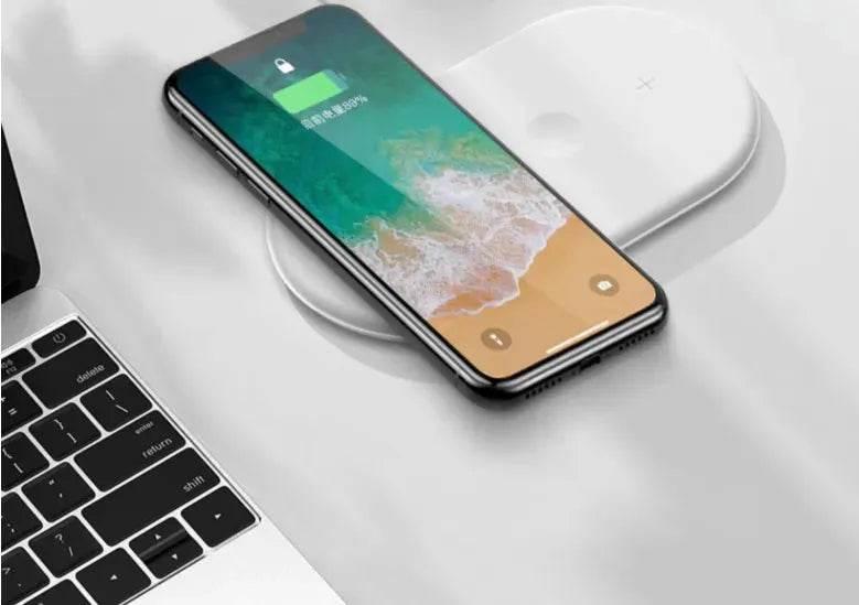 3-in-1 Wireless Charging Station — Phone, Earbuds & Smartwatch