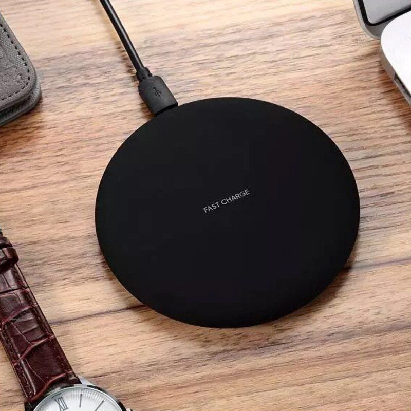 10W Qi Wireless Charging Pad — Fast Charge for iPhone & Android