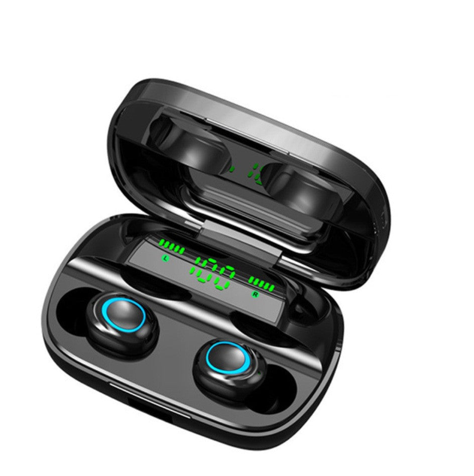 TWS Wireless Earbuds — IPX7 Waterproof, 90Hr Battery, LED Display, Noise Cancelling