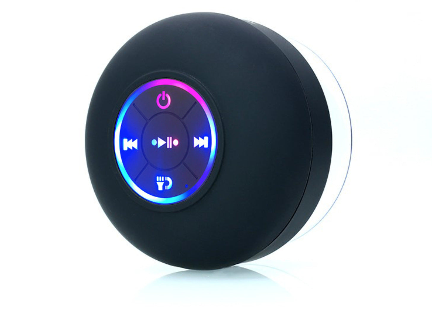 Waterproof Bluetooth Speaker with LED Light — 6 Colors, Portable