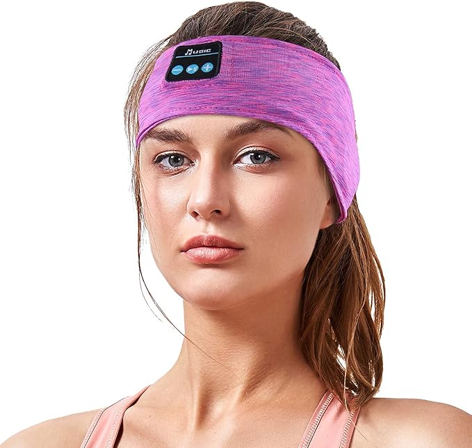 Wireless Sleep Headphones & Eye Mask — Bluetooth 5.0 for Side Sleepers