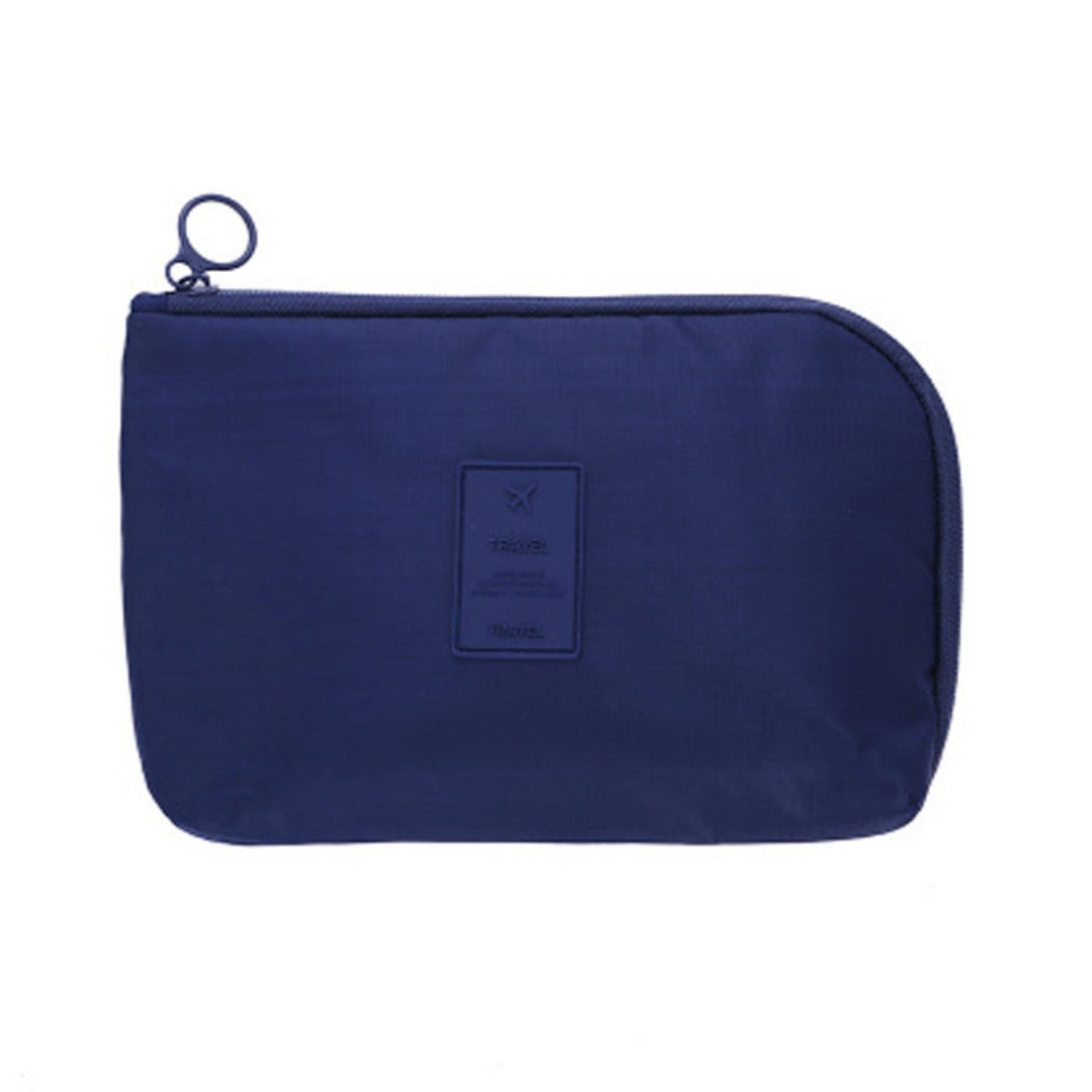 Travel Cable Organizer Pouch | Waterproof Double-Layer Electronics Carry Case for Cords, Chargers & Earphones