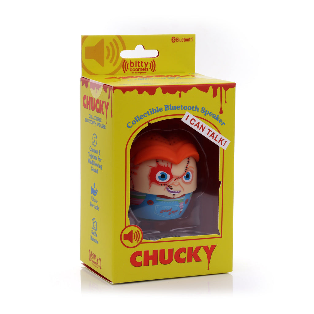 Chucky Bitty Boomer — Mini Bluetooth Speaker & Selfie Remote