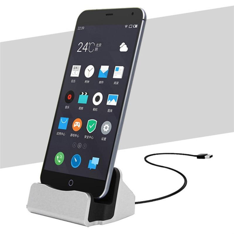 USB-C Charging Dock & Phone Stand — Desktop Cradle for Android