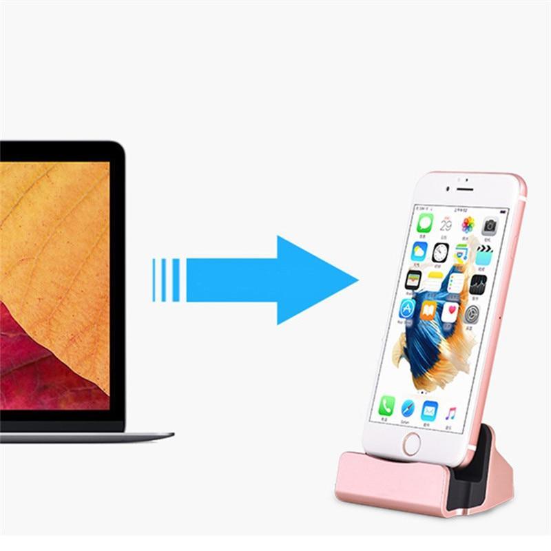 USB-C Charging Dock & Phone Stand — Desktop Cradle for Android