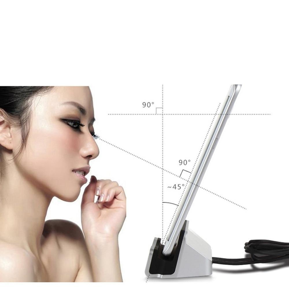 USB-C Charging Dock & Phone Stand — Desktop Cradle for Android