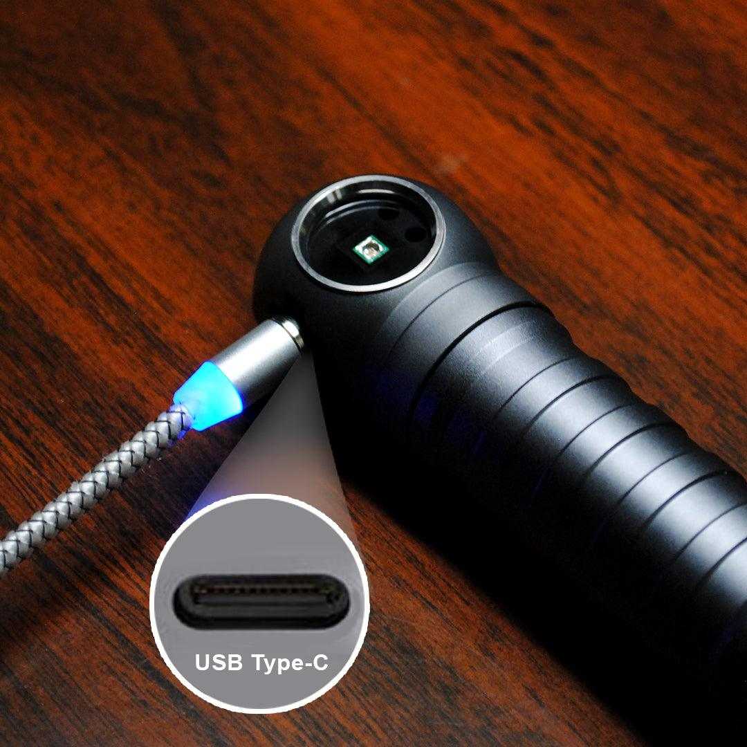 Magnetic 3-in-1 USB Charging Cable — Micro USB, Type-C & Apple Compatible