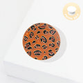 Enamel Leopard Phone Grip & Stand — Adhesive Ring Holder