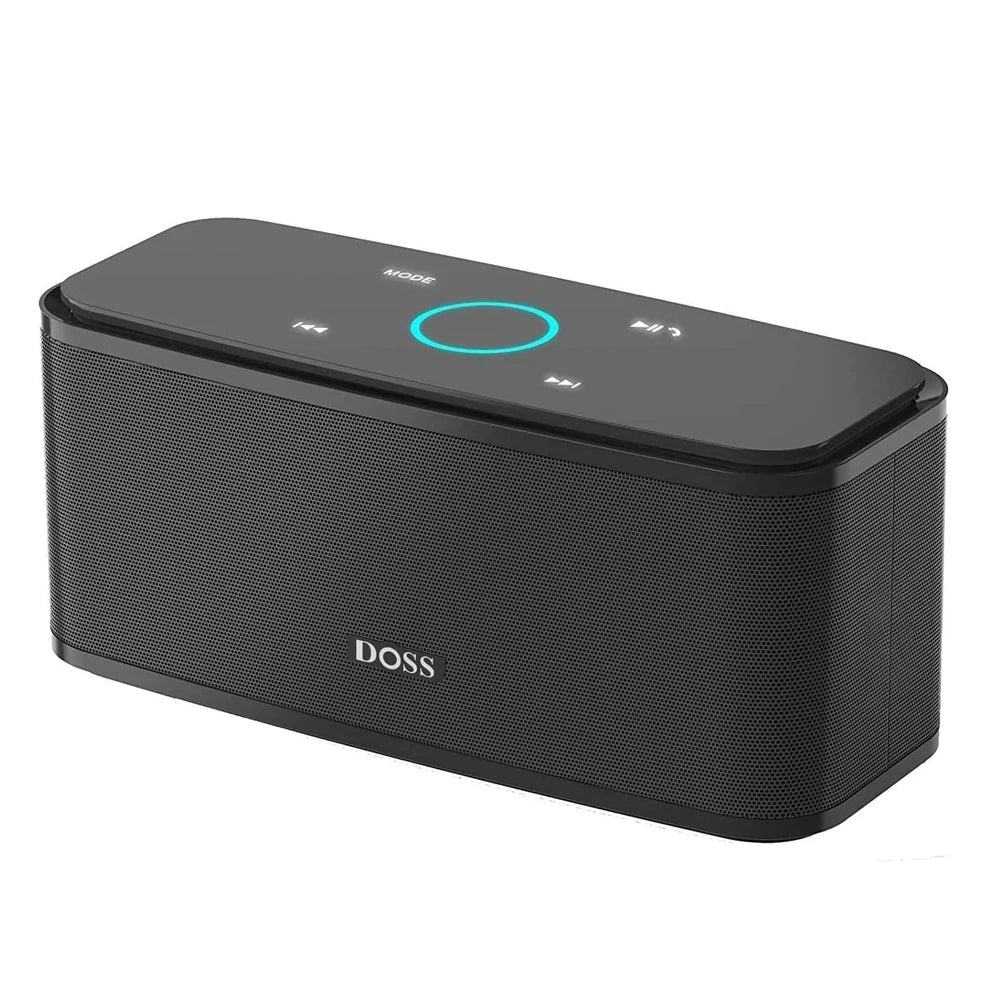 DOSS SoundBox Bluetooth Speaker — 12W, Touch Control, IPX5, 20Hr Battery