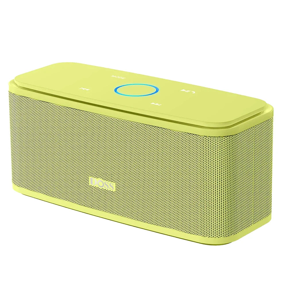 DOSS SoundBox Bluetooth Speaker — 12W, Touch Control, IPX5, 20Hr Battery