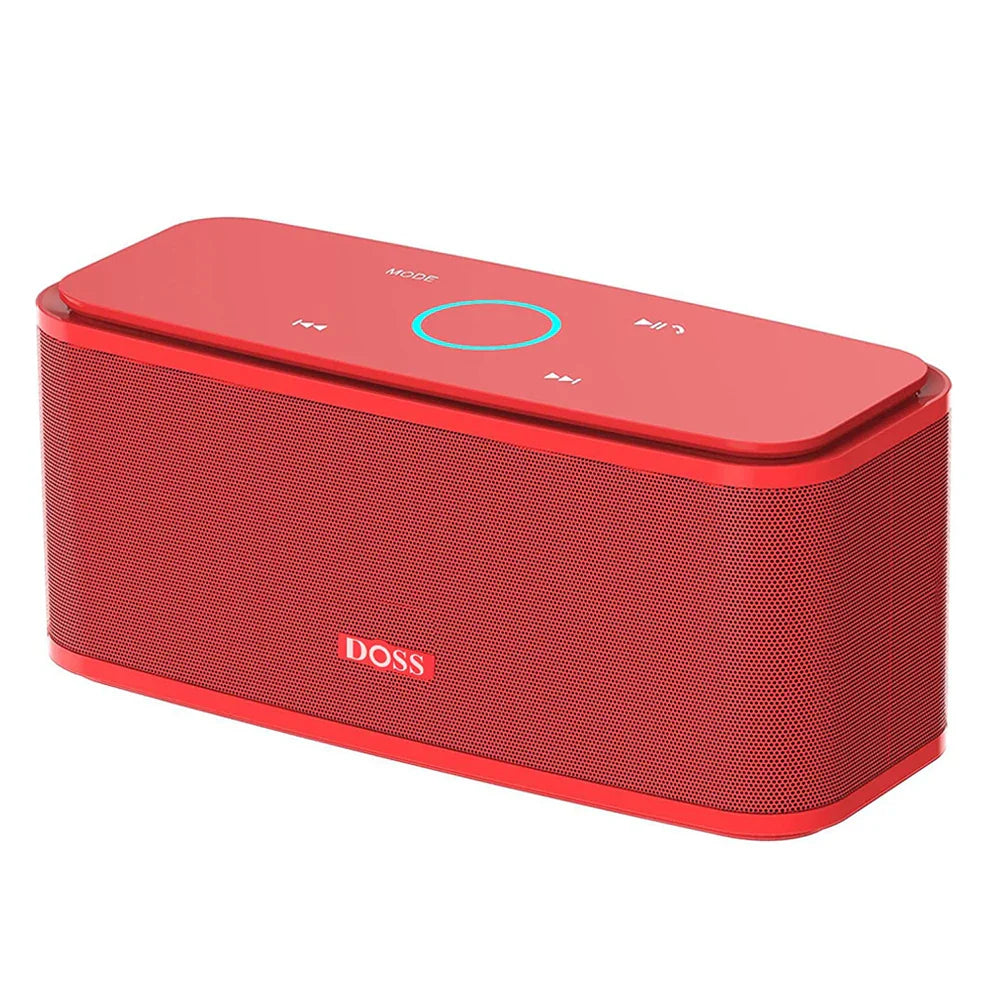 DOSS SoundBox Bluetooth Speaker — 12W, Touch Control, IPX5, 20Hr Battery