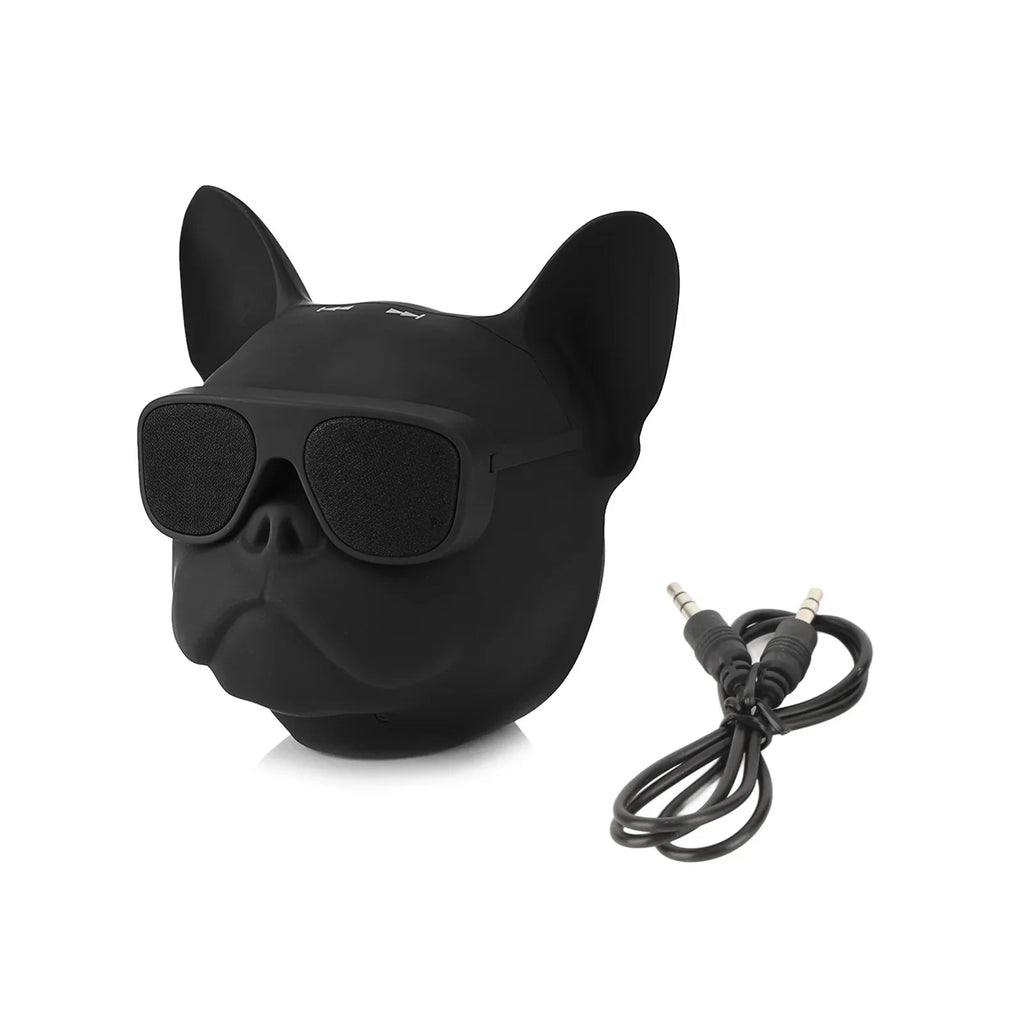 Dog-Shaped Portable Bluetooth Speaker — 10W Stereo with FM Radio