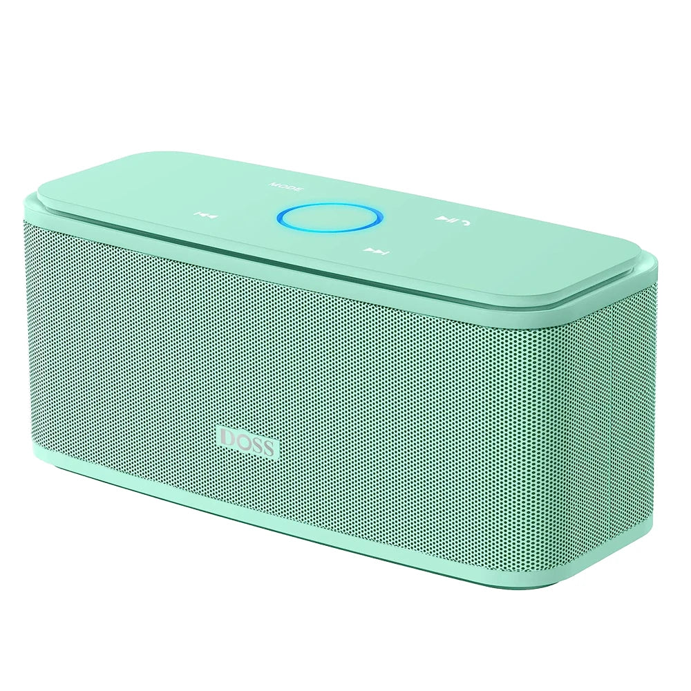 DOSS SoundBox Bluetooth Speaker — 12W, Touch Control, IPX5, 20Hr Battery