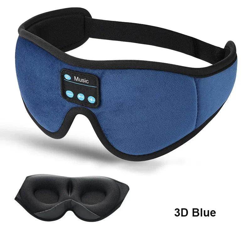 Wireless Sleep Headphones & Eye Mask — Bluetooth 5.0 for Side Sleepers