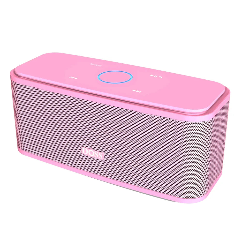 DOSS SoundBox Bluetooth Speaker — 12W, Touch Control, IPX5, 20Hr Battery