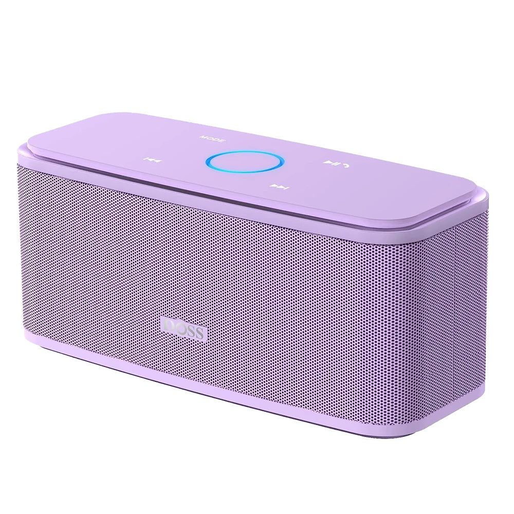 DOSS SoundBox Bluetooth Speaker — 12W, Touch Control, IPX5, 20Hr Battery