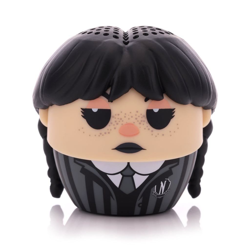 Wednesday Addams Bitty Boomer — Mini Bluetooth Speaker & Selfie Remote
