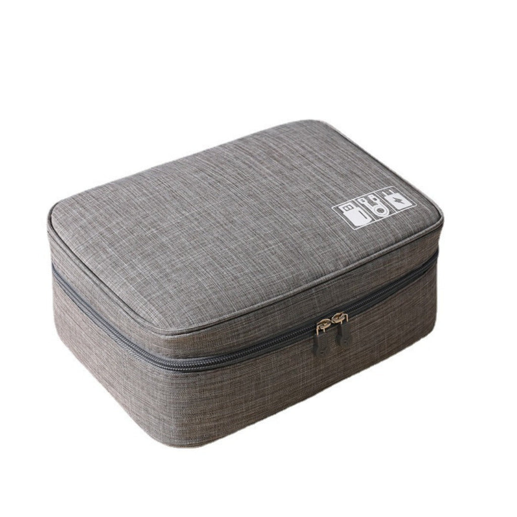 Waterproof Digital Storage Bag — Large Capacity Cable & Gear Organizer