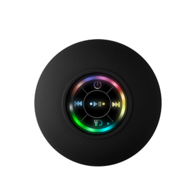 Waterproof Bluetooth Speaker with LED Light — 6 Colors, Portable