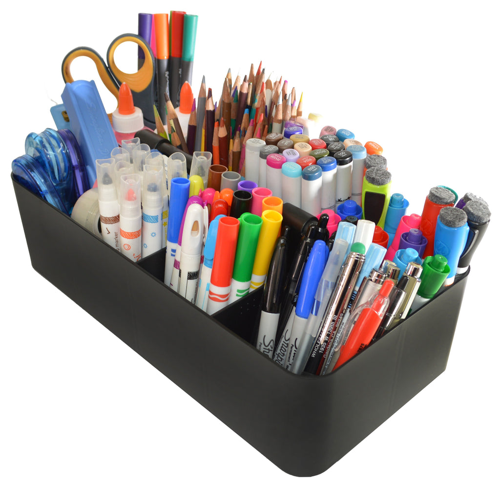 Enjoy Organizer 10-Pack Large Plastic Storage Portable Caddy with Handles, Made in USA
