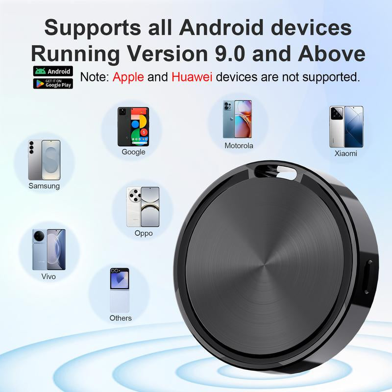 Bluetooth Tracker Tags for Android — 2-Pack, Google Find Hub Compatible