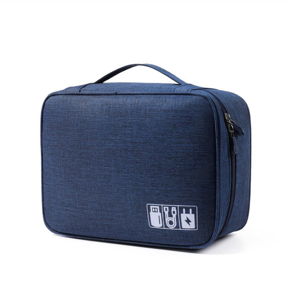Waterproof Digital Storage Bag — Large Capacity Cable & Gear Organizer