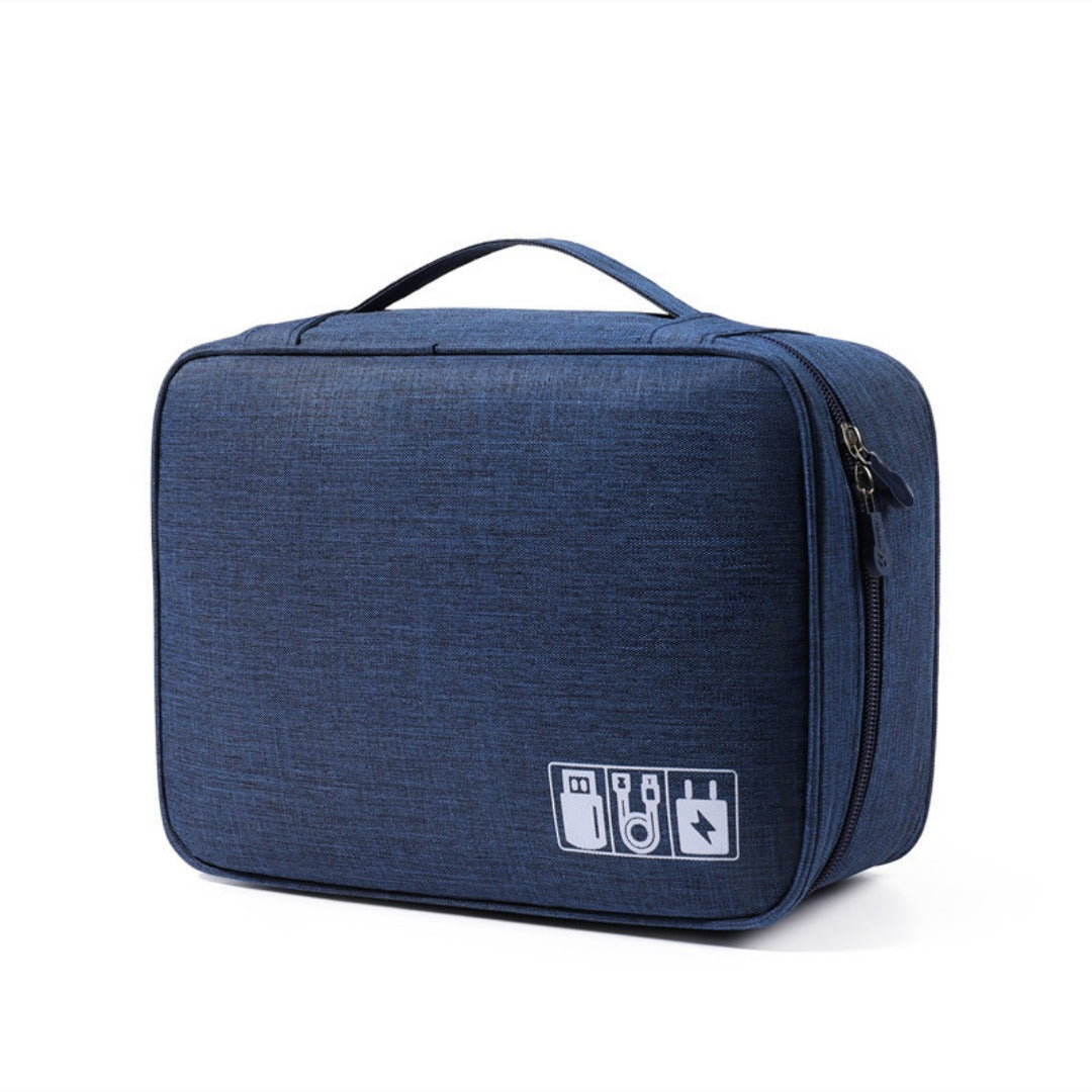 Waterproof Digital Storage Bag — Large Capacity Cable & Gear Organizer