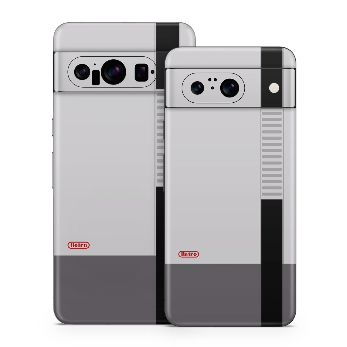Retro Horizontal Google Pixel 8 Skin — Slim Protective Wrap by DecalGirl