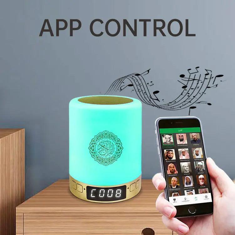 Bluetooth Quran Speaker Lamp with Nightlight & Smart App Control