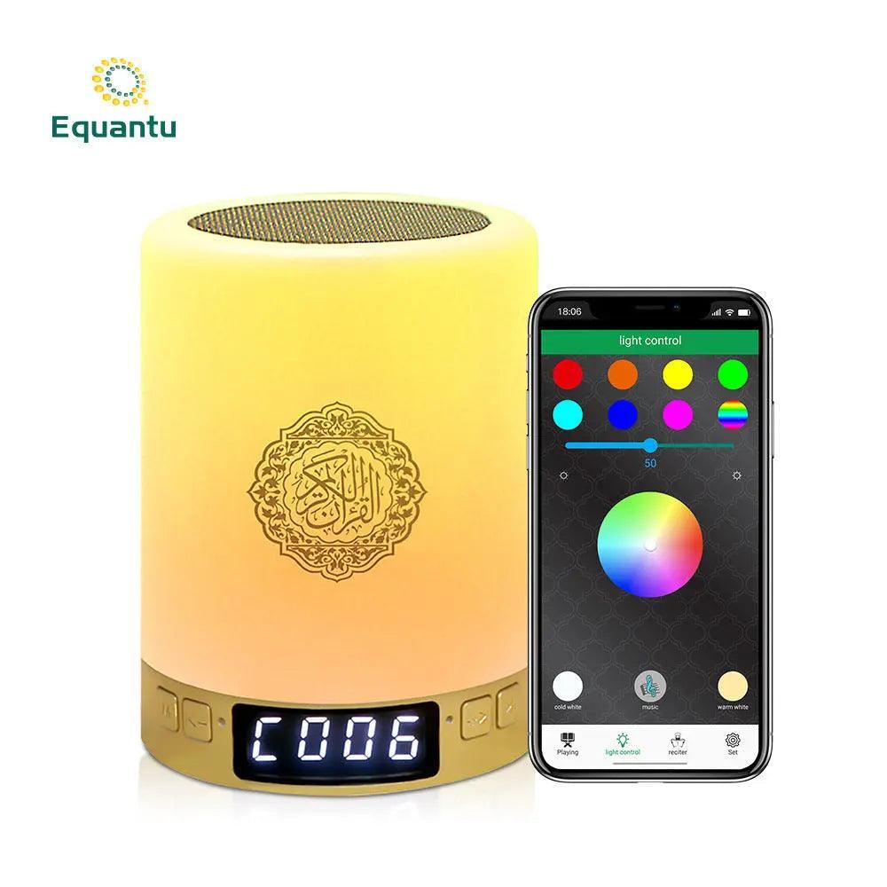 Bluetooth Quran Speaker Lamp with Nightlight & Smart App Control