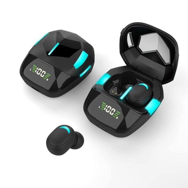 Sports Wireless Earbuds — Bluetooth 5.1, LED Display, Waterproof, Touch Control