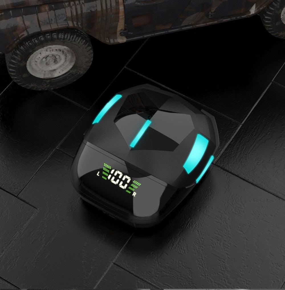 Sports Wireless Earbuds — Bluetooth 5.1, LED Display, Waterproof, Touch Control