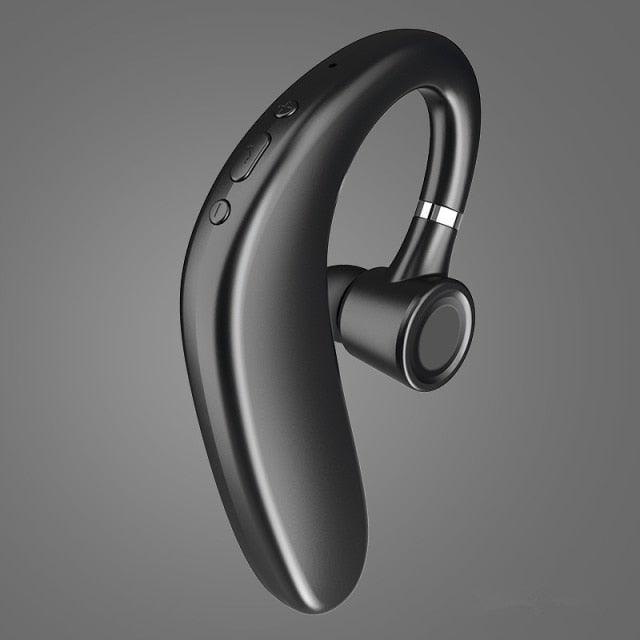 Single Ear Bluetooth Earhook Headset — Business & Sport, Bluetooth 5.0 with Mic